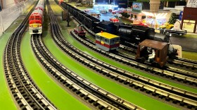 Model train display at the 50th annual TCA Lone Star Division Train Show May 16th, 2026