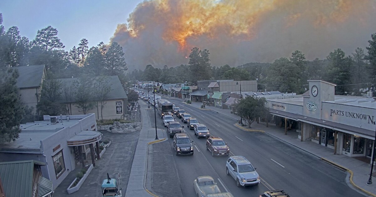 WED New Mexico wildfire claims second life while rain offers hope of