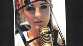 Photo of Bentley with a radio mic and BTPM The Bridge