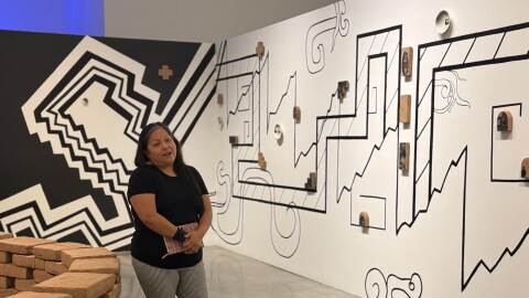 Participating artists in I Thought I Saw You Yesterday, curated by hazel batreschavez, include Amanda Dannáe Romero, ashleigh steele chavez, Caroline Liu, claudia hermano, Esteban Ismael Durán, Jesus Miguel Avena, Joe Ramiro Garcia, Margarita Paz-Pedro (pictured), and Stephanie J. Woods.