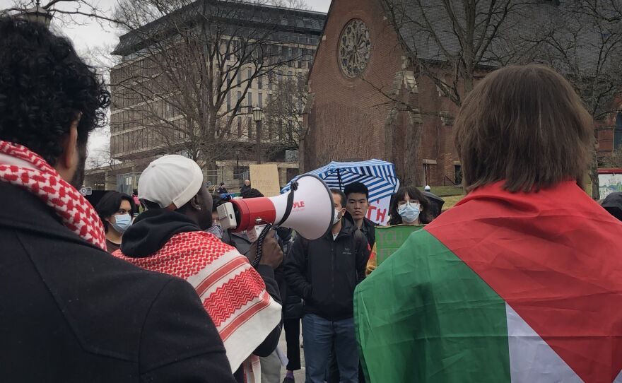 Faculty and student protesters have been holding rallies across the campus for months now.