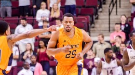 A&M-Commerce’s Darrell Williams has been named Daktronics/Division II Conference Commissioners Association All-American. The senior forward was selected the South Central Region Player of the Year in addition to being chosen the Lone Star Conference Playe