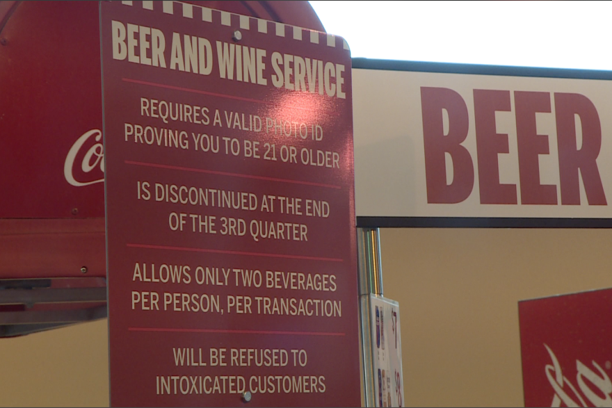 Upland Brewery is the official vendor at Memorial Stadium.