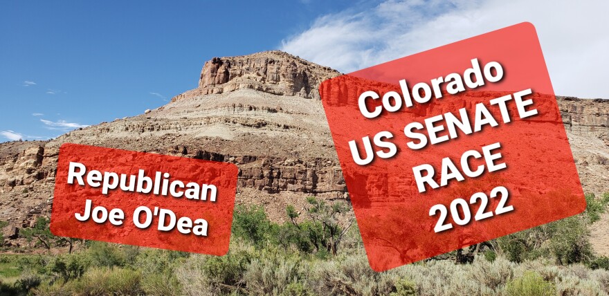 Colorado US Senate Race 2022 interview with Republican Joe O'Dea
