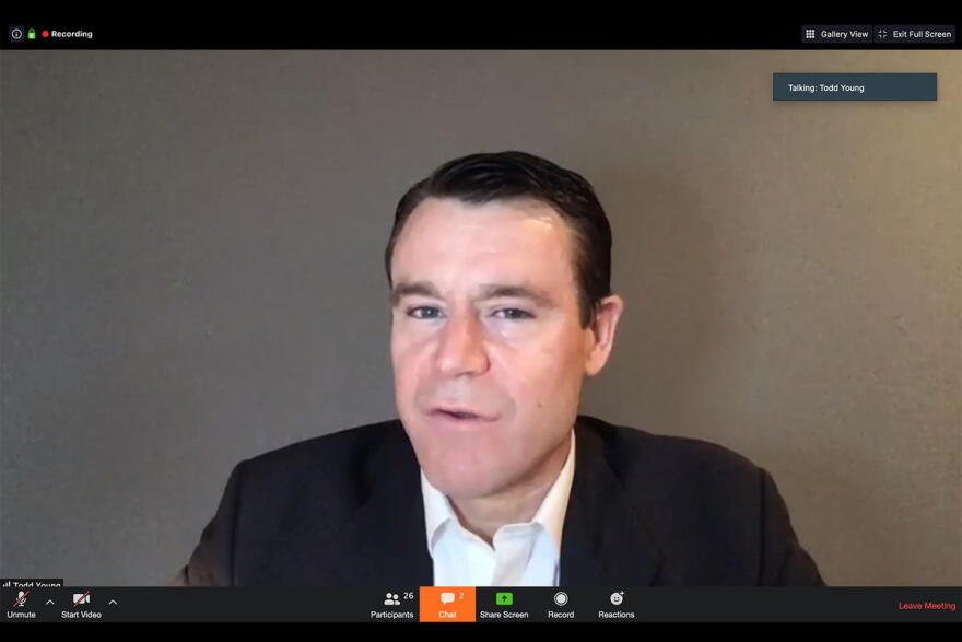 U.S. Sen. Todd Young (R-Ind.) says the federal Payment Protection Program funding is meant for small businesses – and big companies that received some of the money should return it.