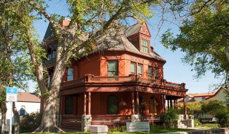 The governor's mansion in Helena, Mont.