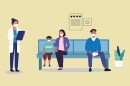 People wait to be seen by a doctor