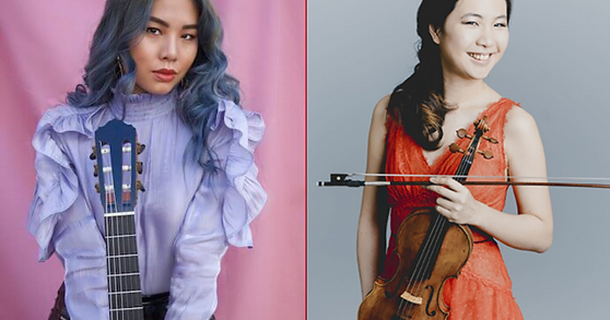 Coastal Concerts presents JiJi, guitar and Danbi Um, violin