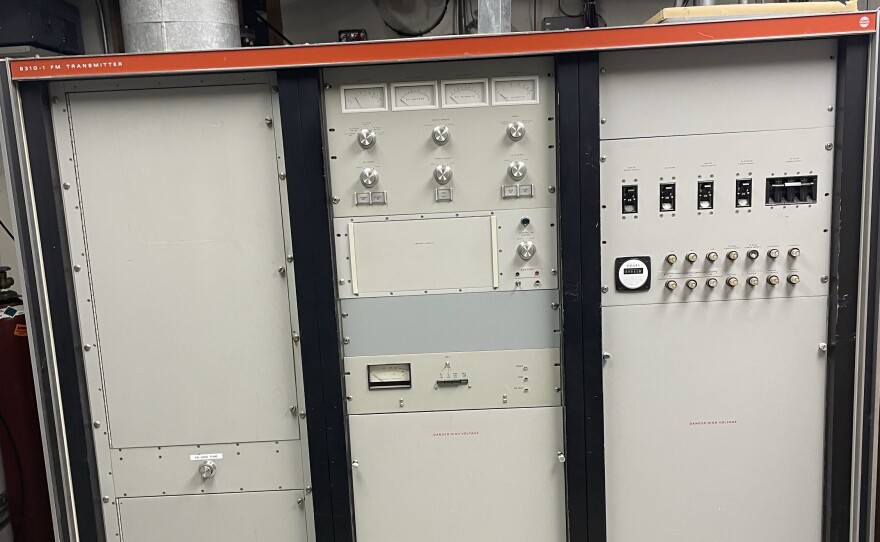 Collins 831G-1 FM transmitter.