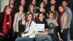 The volunteers at Murray's Help-Portrait event.