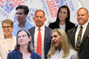 Front row: Carleigh Beriont and Maura Sullivan. Middle row: Hollie Noveletsky, Anthony DiLorenzo and Brian Cole. Back row: Christian Urrutia and Stefany Shaheen.