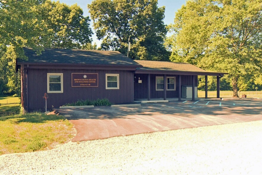 The Brown County Health and Wellness Center occupies a building that used to be a storage facility (Tyler Lake, WFIU/WTIU News)