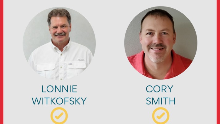 Incumbent Commissioner Cory Smith and challenger Lonny Witkofsky will both advance to the Itasca County Board District 1 general election on Nov. 3, 2026.
