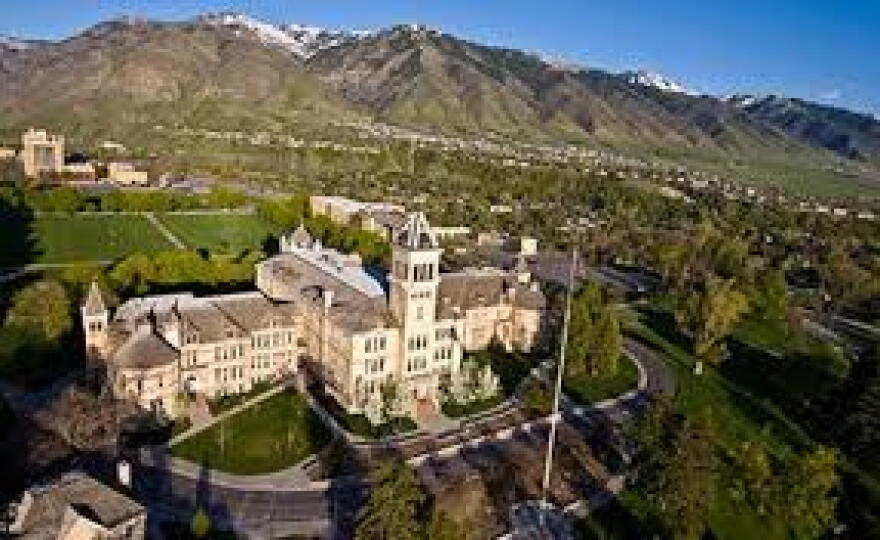 Utah State University campus. 