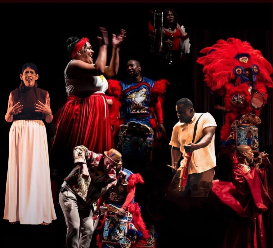 A work of documentary theater with music, Flamboyants! explores the remarkable intersections of Creole culture and identity across the geographically distant communities of New Orleans, Réunion Island, and Puerto Rico