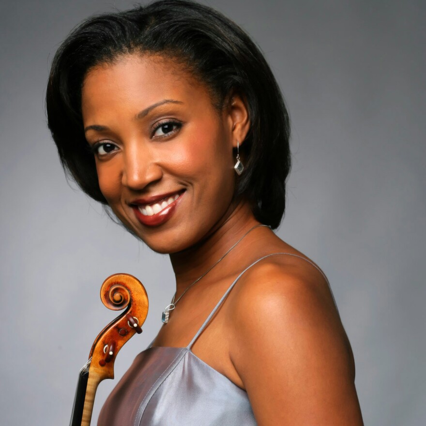 Violinist Kelly Hall-Tompkins