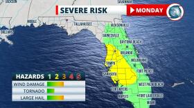 Severe Risk Monday Afternoon