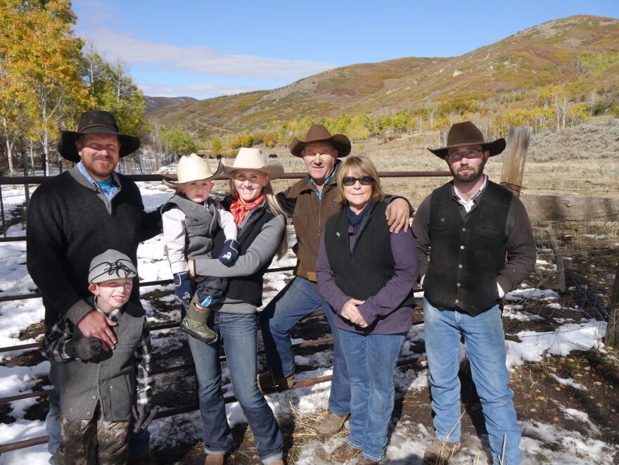 One Utah ranching family is being recognized for their efforts in preserving the land. 