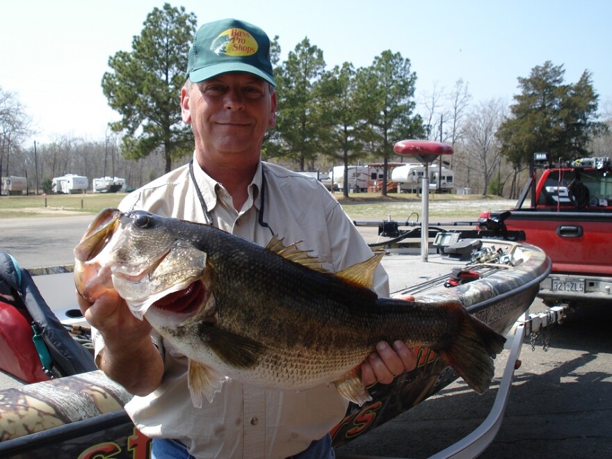 Luke talks fishing with Larry Large this week