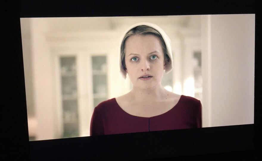 A scene from "The Handmaid's Tale" on Hulu.