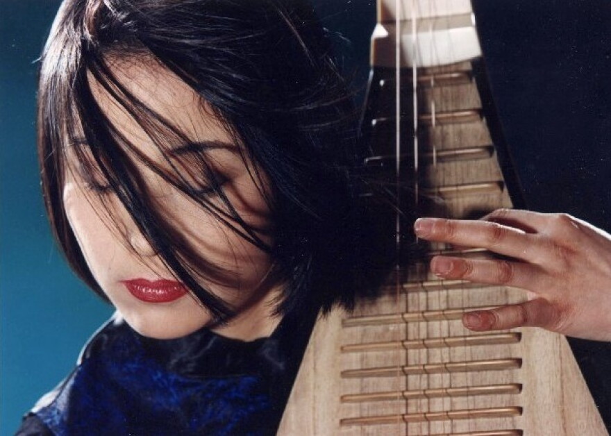 Pipa player Wu Man