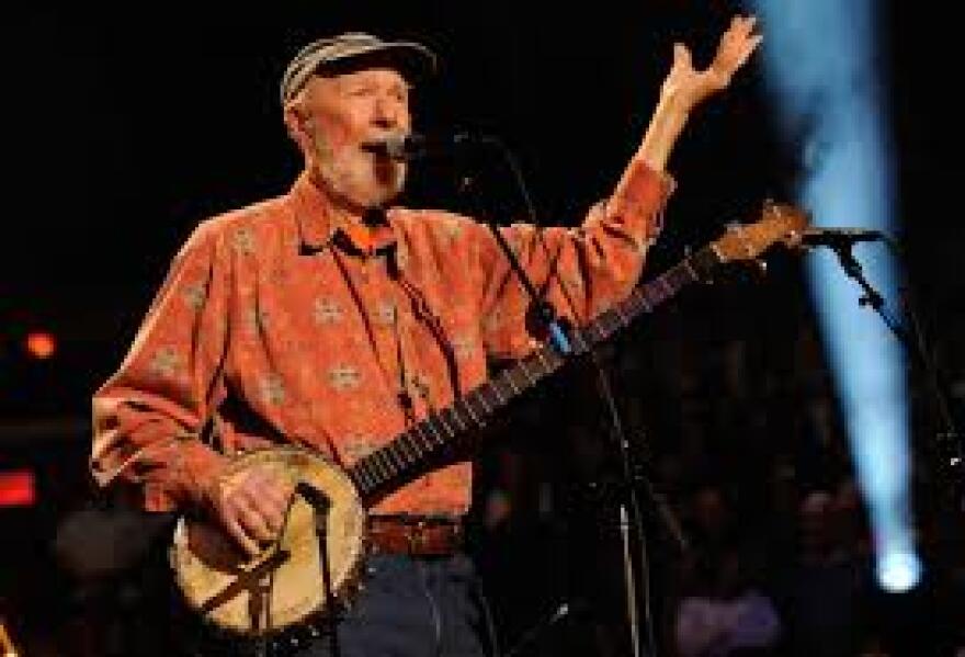 Folk music icon Pete Seeger