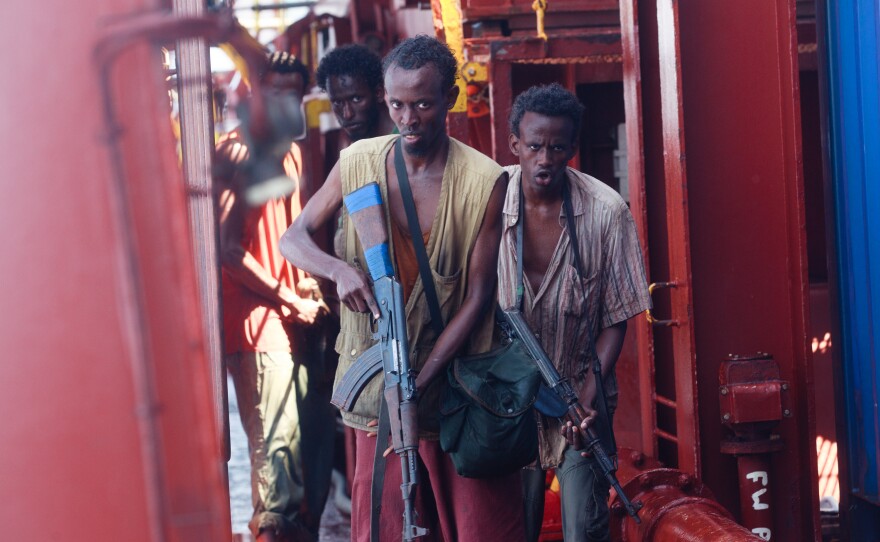 Greengrass says it was important to him to find young Somali actors to play the part of the pirates. He held auditions in Minneapolis -- where there is a large Somali community -- and hundreds of actors showed up.