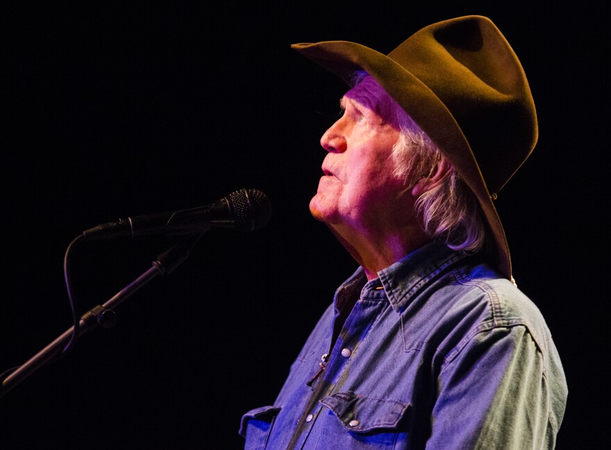 Billy Joe Shaver performs on Friday, January 8, 2016 at the Kessler Theater in Dallas.