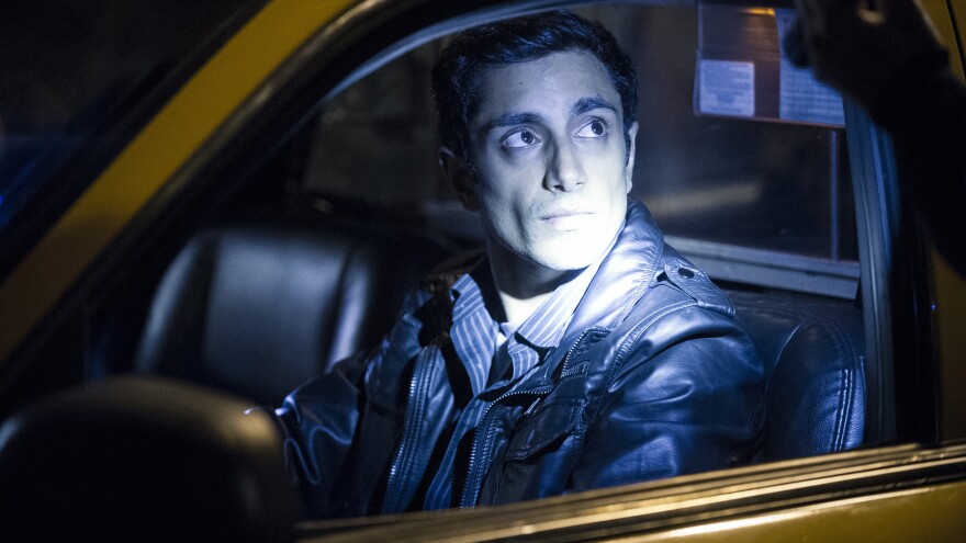 British actor Riz Ahmed plays college student Naz as a wide-eyed innocent whose world unravels after a beautiful stranger climbs into his car.