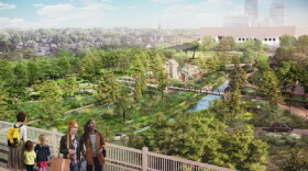 Lexington's Town Branch Park, which is expected to open in mid- to late 2025, received a $1 million grant from the U.S. Agriculture Department's Division of Forestry.
