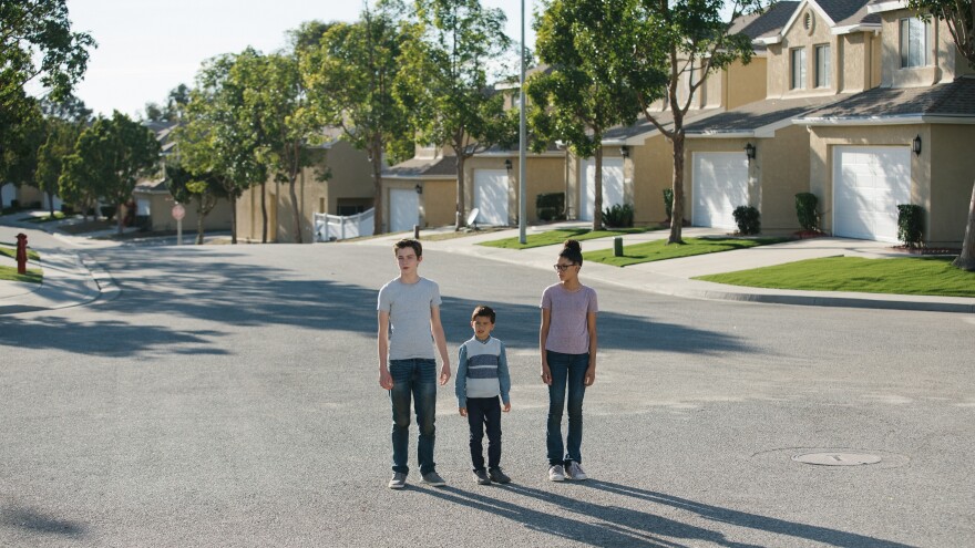 <em>A Wrinkle In Time</em> follows Meg Murry (Storm Reid), her little brother Charles Wallace Murry (Deric McCabe) and her best friend Calvin O'Keefe (Levi Miller) in their adventures through space and time.