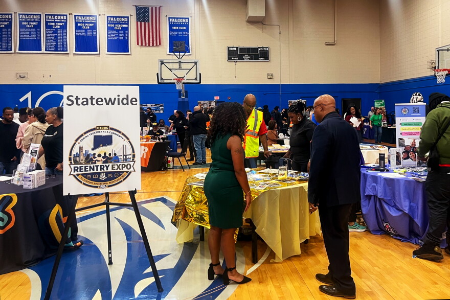 A State re-entry expo was hosted on October 16, 2026 at New Haven's Albertus Magnus College. Organizers provided a carousel of resources for formerly incarcerated people looking for full-time job opportunities and housing.
