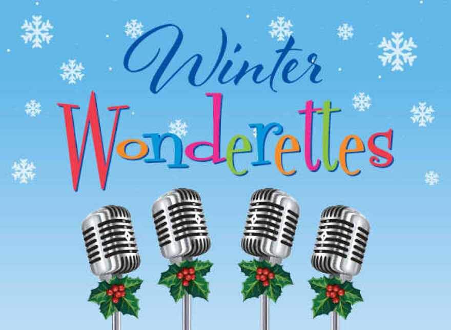Broadway Palm Dinner Theatre Graphic for 'Winter Wonderettes'