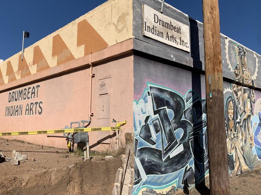 The iconic Drumbeat Indian Arts building in Phoenix has stood untouched, until now, for more than five decades at 4143 N 16th St.