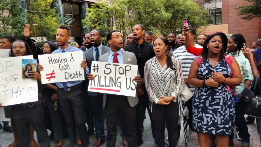 Protests in Charlotte Sept. 21, 2016