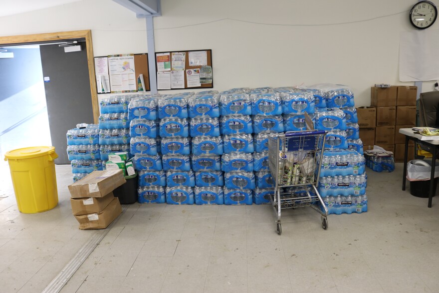 Sarai Timothy said Ambler's tribe has been able to purchase bottled water through Bureau of Indian Affairs funding and other sources.