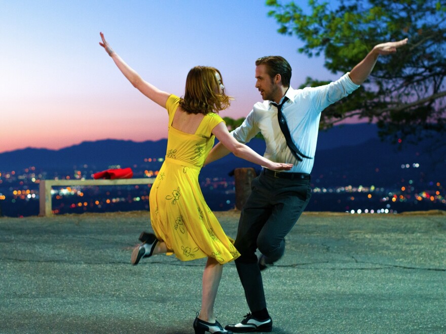 Emma Stone and Ryan Gosling in <em>La La Land</em>, which won the People's Choice Award at the Toronto International Film Festival.