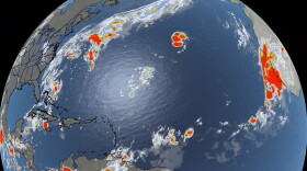
Satellite image across the Atlantic basin on Friday, September 25, 2026.