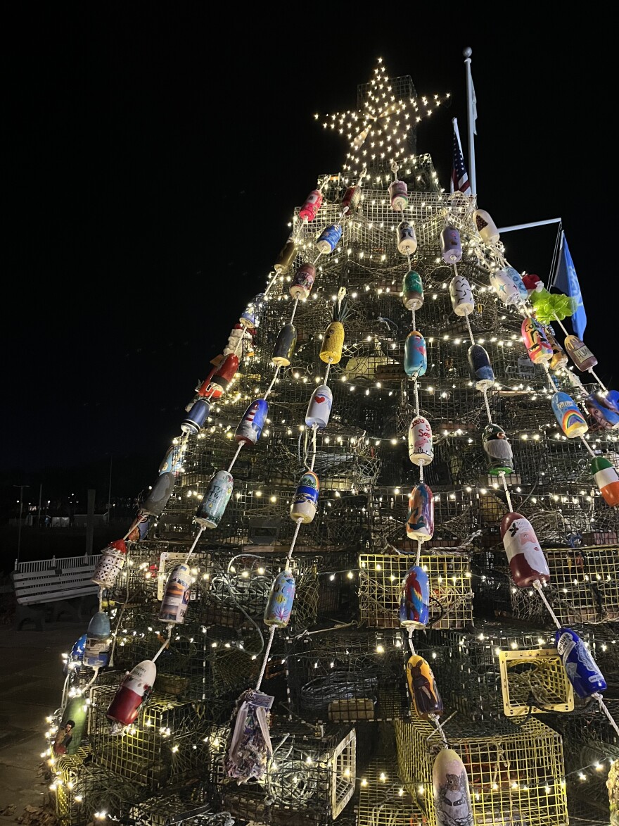The Milford Arts Council's Buoy Tree at Lisman Landing — Milford, Conn.