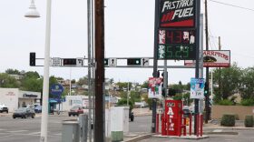 The average price of regular unleaded gasoline in New Mexico is $4.25, up from $2.74 in early February, according to the American Automobile Association. (Patrick Lohmann/Source NM)