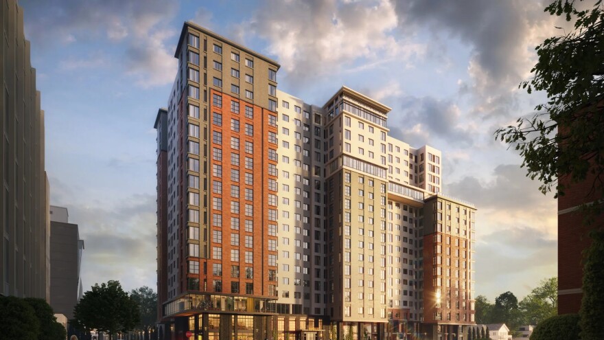 Rendering of the "Rambler" student housing project
