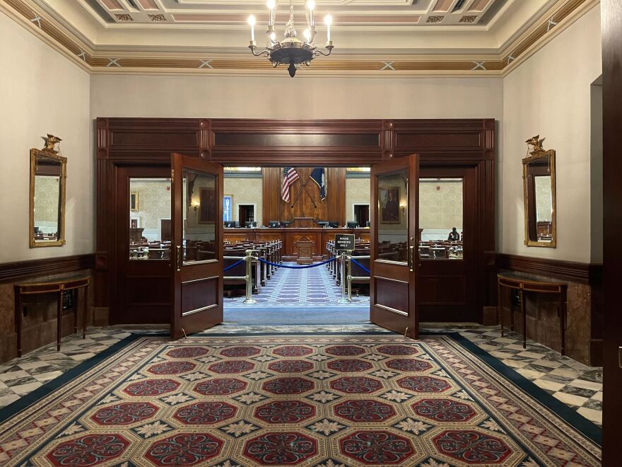 The S.C. House of Representatives inside the Statehouse in Columbia, S.C.