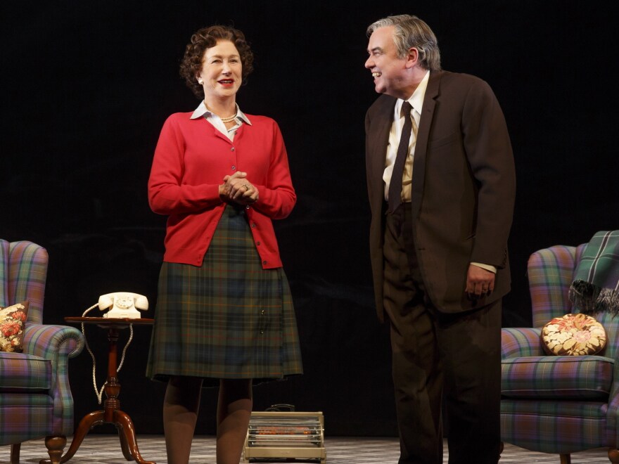 According to playwright Peter Morgan, Harold Wilson (Richard McCabe, right)) was one of the queen's favorite prime ministers.