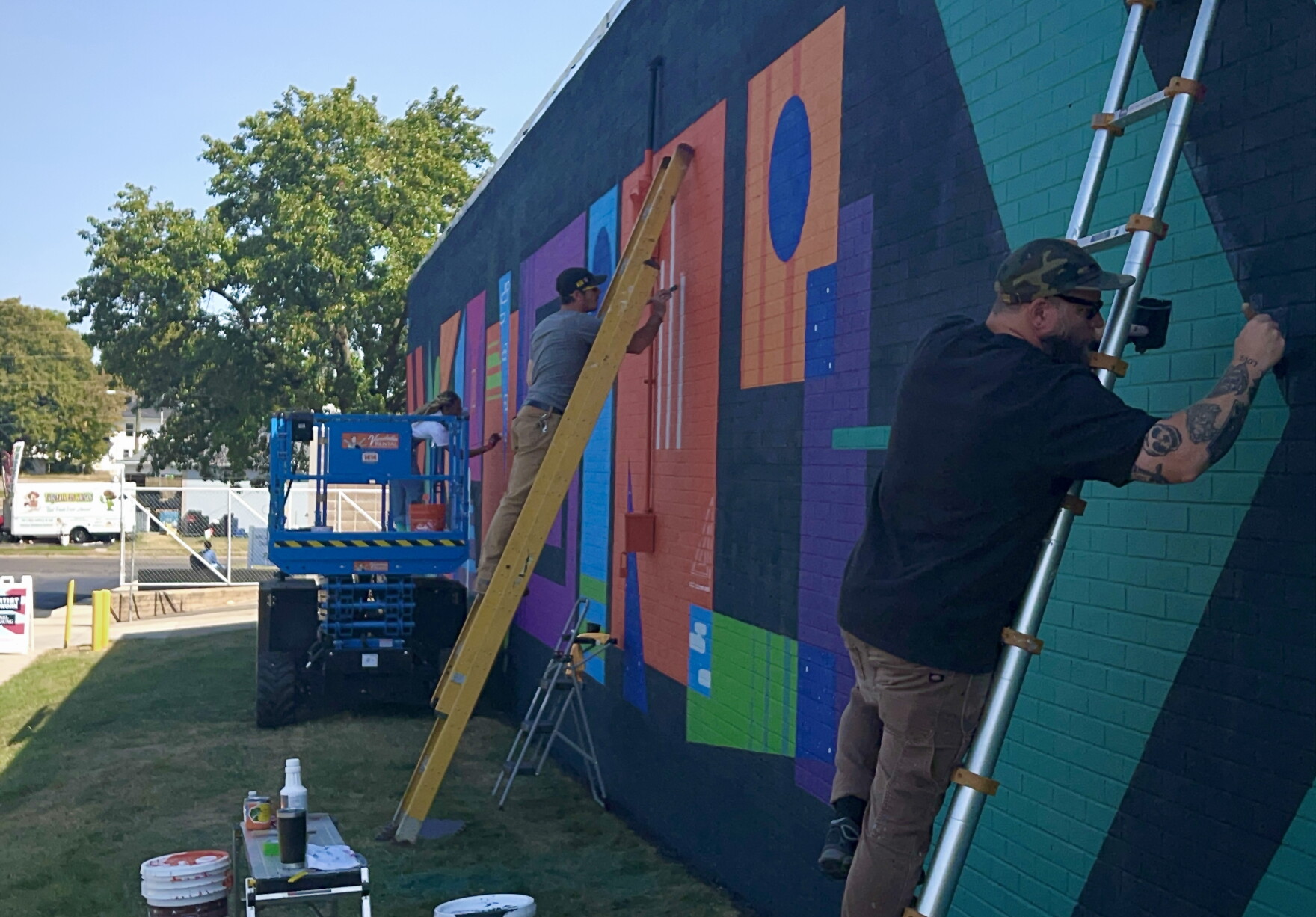 Springfield Library Mural 'You Belong Here': Springfield City Schools add bright mural, timely ...