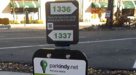 New parking meter rates will go into effect Feb 1. Photo Park Indy.