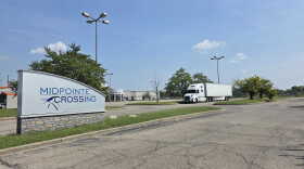 A sign reads MidPointe Commons