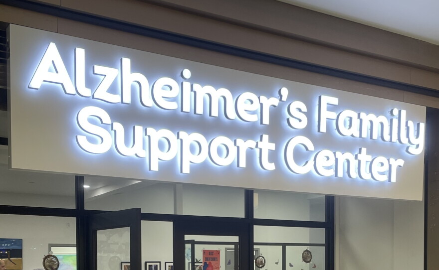 Alzheimer’s Family Support Center storefront at the Cape Cod Mall in Hyannis