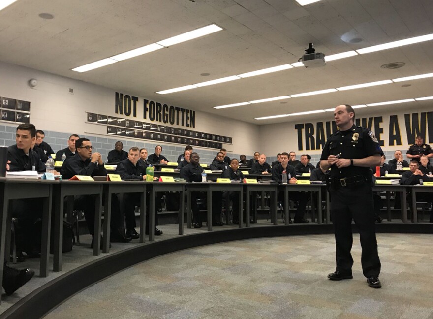 Active IMPD officers are in charge of teaching the implicit bias curriculum to recruits.