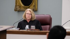 Supreme Court Justice Anna Barbara Hantz Marconi, who is facing criminal charges for alledgedly meddling into an investigation into her husband.