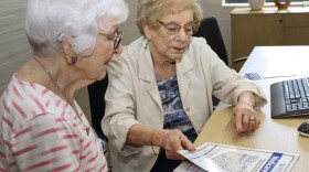 Ohio Senior Hall of Famer Connie Blum giving Medicare advice.